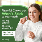 Celebrate Vitamins Bariatric 500mg Calcium Citrate Soft Chews with 500 IU Vitamin D3 – Essential for Gastric Bypass Patients & Bone Health - Sugar & Gluten Free, Chocolate (90 Chews)