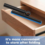 EHOMGUI Shower Squeegee for Glass Doors, Squeegee with Long Handle, Telescoping Squeegee for Shower, Extendable Window Cleaner Tool for Car Windows, Tile Walls, Sliding Door, Shower Glass Door