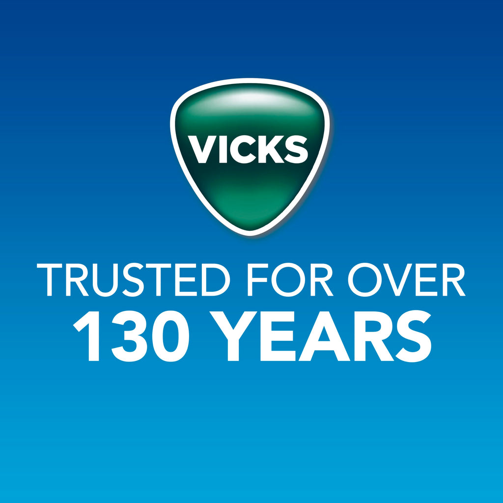 Vicks VapoStick, Solid Balm, No Mess, Soothing Non-Medicated Vicks Vapors, Easy-To-Use No-Touch Applicator, Quick Dry, Lightweight Skin Feel, 1.25oz x 2