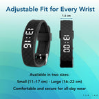 Tabtime Vibrating Alarm Wristband - Silent Alarm Watch for Adults and Kids - with up to 10 Personal Alarms or Pill Reminders per Day?