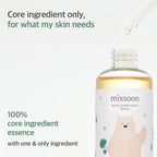 mixsoon Soondy Centella Asiatica Essence-Soothing, Calming and Hydrating for Face, Jeju Island Cica Extracts, Gentle Formula for Balanced, Healthy Skin 100ml / 3.38 fl.oz. Korean Glass Skin Care