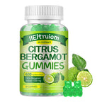 IIEltruiom Citrus Bergamot 1500mg, Citrus Bergamot Gummies for Healthy Cholesterol, Bergamot Supplements 25:1 Extract from Italy Bergamot, Resveratrol & Niacin - Natural Vegan 60 Gummies