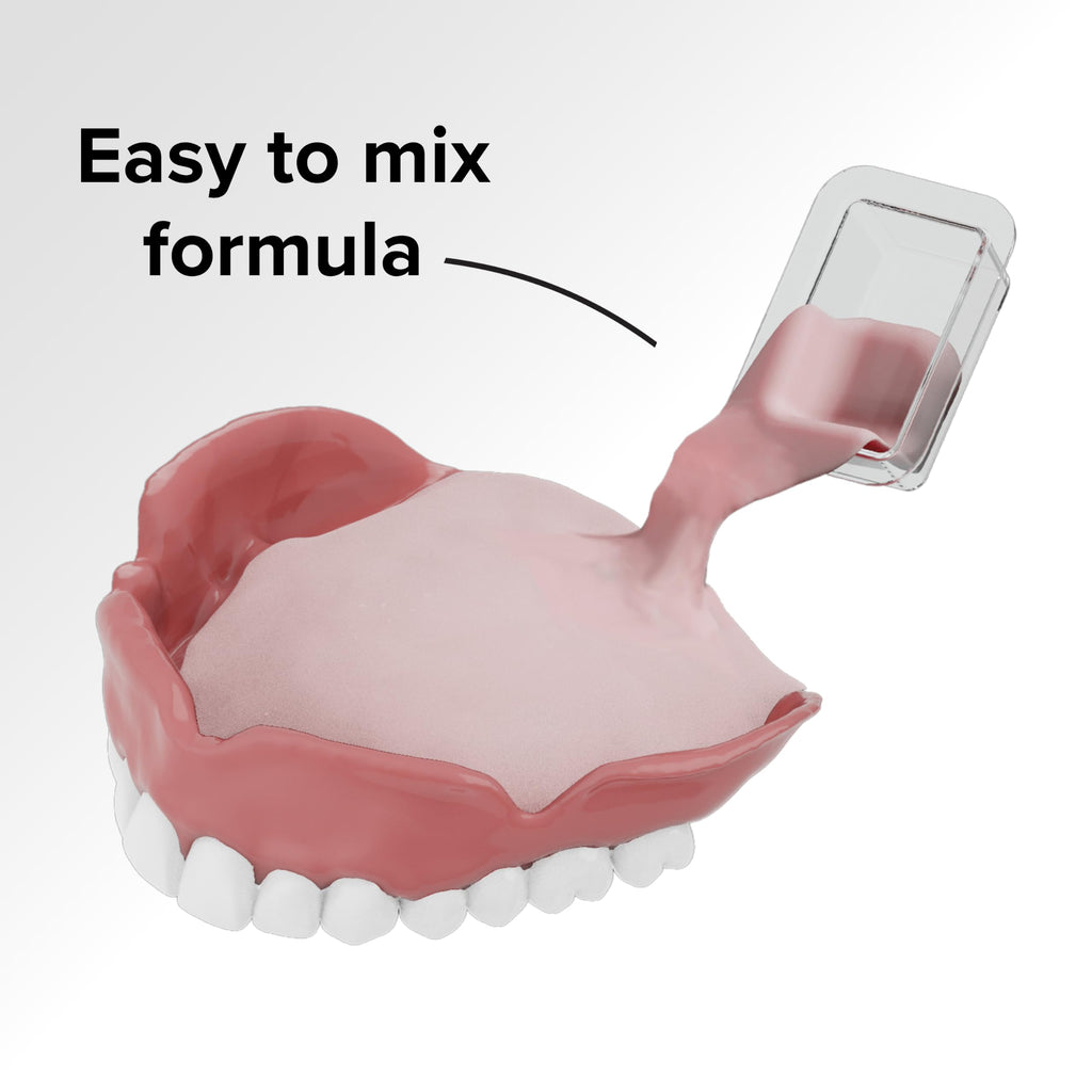 Dentemp Denture Reline Kit Value Pack - Advanced Formula Reline It Denture Reliner - Denture Kit to Refit and Tighten Dentures for Both Upper & Lower Denture (2 Pack (6 Relines))