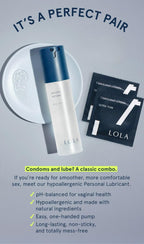 LOLA Water-Based Personal Lubricant, Unscented