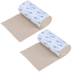Felt Furniture Pads, Non Slip Self Adhesive Cuttable Felt Tape Beige Heavy Duty Felts Strip Roll for Protecting Hardwood Floors Chair Wall Protector (40 x 5 x 0.12 Inch, 2 Pack)