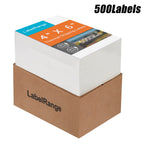 LabelRange 4x6 Thermal Labels, Commercial Grade Direct Thermal 4x6 Shipping Labels, 500 Sheets per Stack,1 Stack