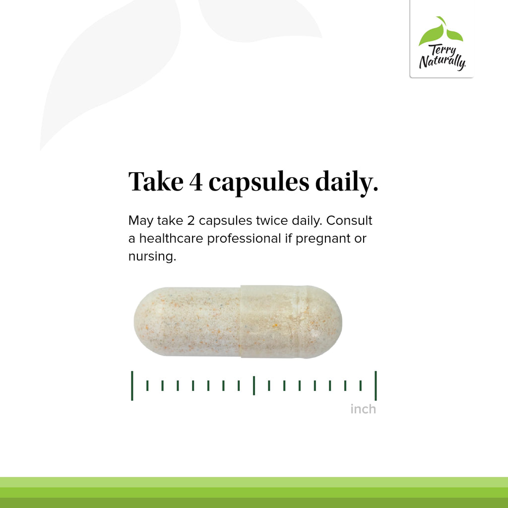 Terry Naturally Clinical Essentials - Supplement to Aid Bone, Cardiovascular & Immune Health - Supplement with Chelated Minerals - Supplement with B-Vitamins & Vitamin C - 120 Capsules