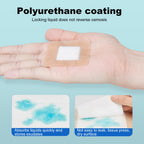 40 Pcs Silicone Foam Dressing 2x2 Gentle Border, Waterproof Silicone Bandages for Wounds Care, Bed Sore Patches, Super Absorbent Wound Dressing, Self Adhesive Pressure Sore Pads (40)