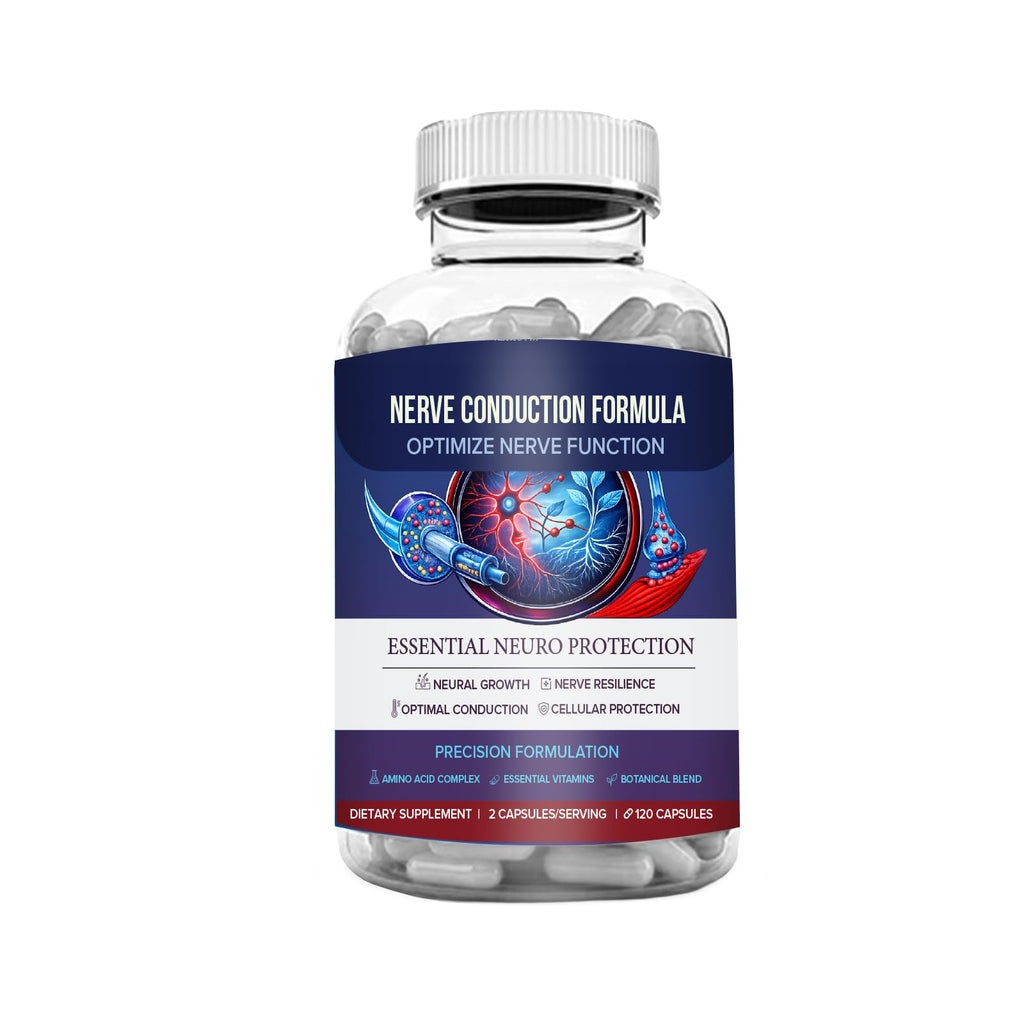 M PAIN MANAGEMENT TECHNOLOGIES Nerve Support Supplement - Nitric Oxide/L-Arginine - Feet Hand Legs Toe Maximum Strength Nerve Support Formula 120 Caps