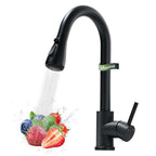 Kitchen Faucet with Pull Down Sprayer, Brushed Nickel High Arc Modern Classic Sink Faucet Stainless Steel Fit for 1 or 3 Hole for Pot Filler Bar Farmhouse Laundry Rv