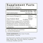 Alaya Naturals Advanced Synbiotic - Probiotic + Prebiotic - 14 Billion CFU Delayed Release Probiotic Supplement with Prebiotics from Sunfiber®, and L-glutamine for Gut Lining Integrity - 60 Capsules