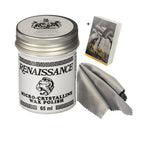 R e n a i s s a n c e Wax Multi-Surface Polish Paste, Metal, Jewelry & Wood Protector, Gilding Polish Finish, Microfiber Towel Included for Renaissance Wax, E-book