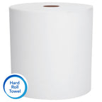 Scott Professional Essential Universal High-Capacity Hard Roll Paper Towels, Bulk (01005), Hardwound 1.5" Core, Absorbency Pockets, White (6 Rolls at 1,000' Each, 6,000'/Case)