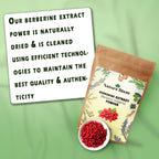 Organic Herbs Ayurvedic Berberine Natural (Extract Powder 400gm/14 Oz)