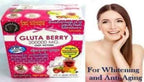 Gluta Berry 200000 mg Drink Punch Whitening Skin Fast action 10pcs./Box.