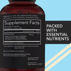 California Basics Fiber Supplements for Men (500 Count) - Daily Dietary Chia Flaxseed Psyllium Husk Vegan Capsules - High Fiber Supplement Pills Zero for Him Extra Strength Pills