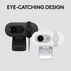 Logitech Brio 101 Full HD 1080p Webcam for Streaming and Meetings - Black