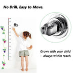 BOPai Suction Cup Shower Head Holder for Handheld Shower – No Drill, For Smooth Surfaces Only, Vertical Mount Only, Chrome