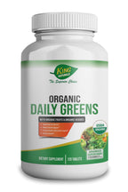 King Naturals Organic Daily Greens with Organic Fruits & Veggies – USDA Certified, Non-GMO, Vegan – Superfoods On-The-Go Tablets for Immune Support, Antioxidants & Energy