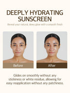 mixsoon Bean Sunscreen-Lightweight Airy Texture SPF 50 Korean Sunscreen for Face, No White Cast, Non-Sticky Stocking Stuffers 50ml / 1.69 fl.oz. Korean Glass Skin Care