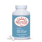 Total People Plus - Multivitamin & Minerals for Adults - Dietary Supplements Rich in Major Minerals with Mix of Vitamins A, D, and E - Boosts Energy and Vitality - 180 Capsules