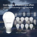 A19 LED Light Bulbs, 12 Pack, 60W Equivalent, 9W Daylight 5000K LED Light Bulb, 810 LM, Bedroom, Living Room, Office, Garage, Daylight LED Light Bulbs, Light Bulbs, Non-Dimmable, E26, UL Listed