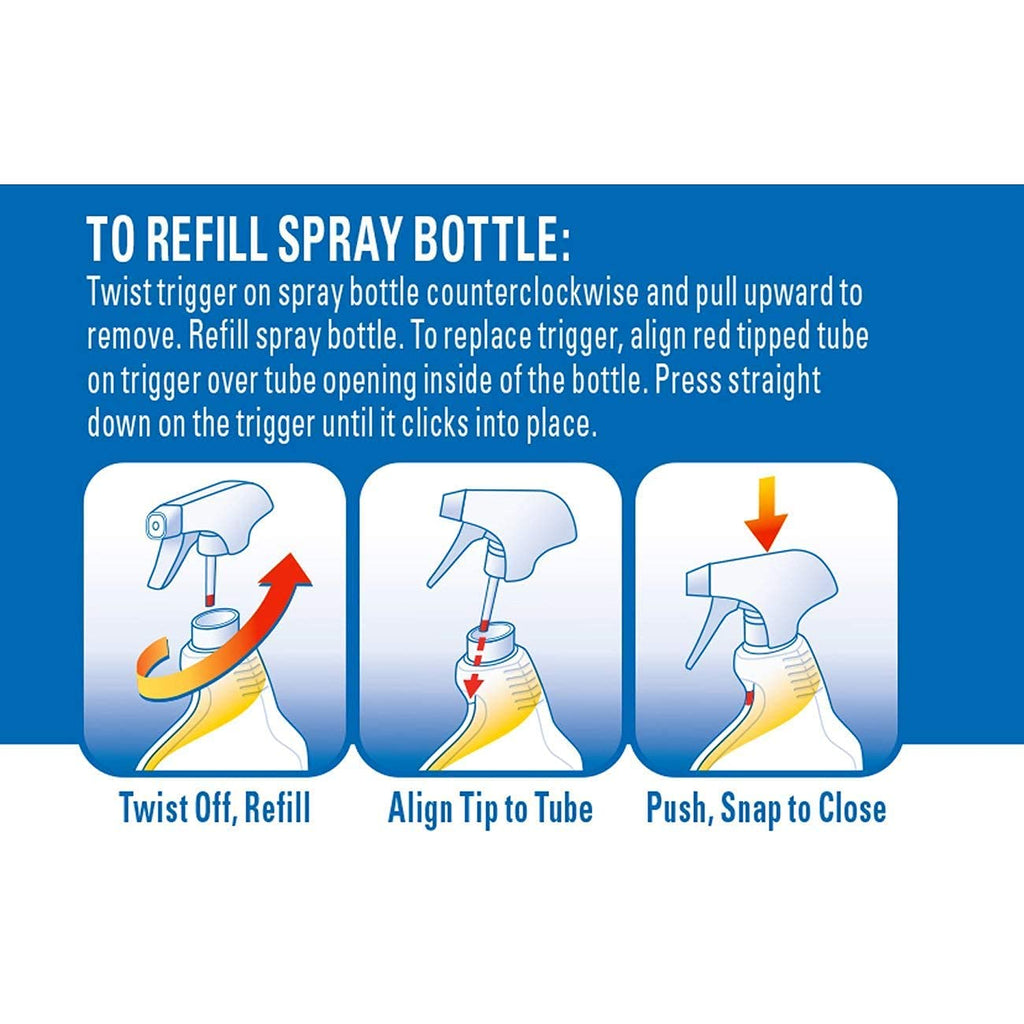Formula 409 Multi-Surface Spray Cleaner, Lemon Scent, 22 Ounces, Pack of 3