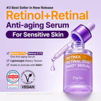 PURITO Retinol 0.1% + Retinal 0.1% Serum for Sensitive Skin, 1.01 fl.oz