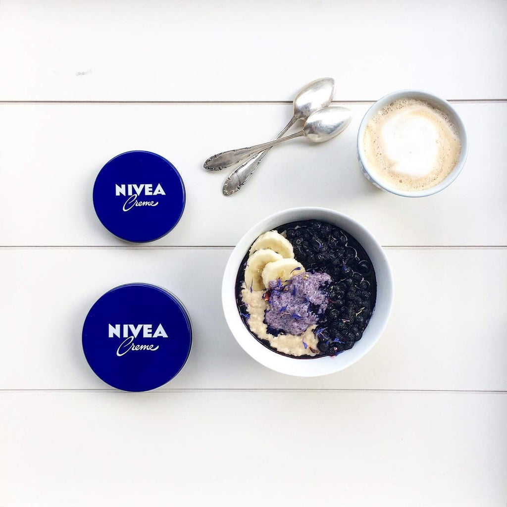 NIVEA Creme (200ml), Moisturizing Cream Provides Intensive Protective Care for Soft and Supple Skin, Ideal for Daily Use as a Face, Hand, or Body Cream (Pack Of 3)