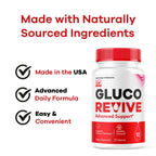 Gluco Revive - GlucoRevive, Gluco Revive Pills,GlucoRevive Support, GlucoRevive Capsules, Gluco Revived All Natural Premium Formula, Gluco Revive Pills Reviews, 30 Capsules for 1 Month
