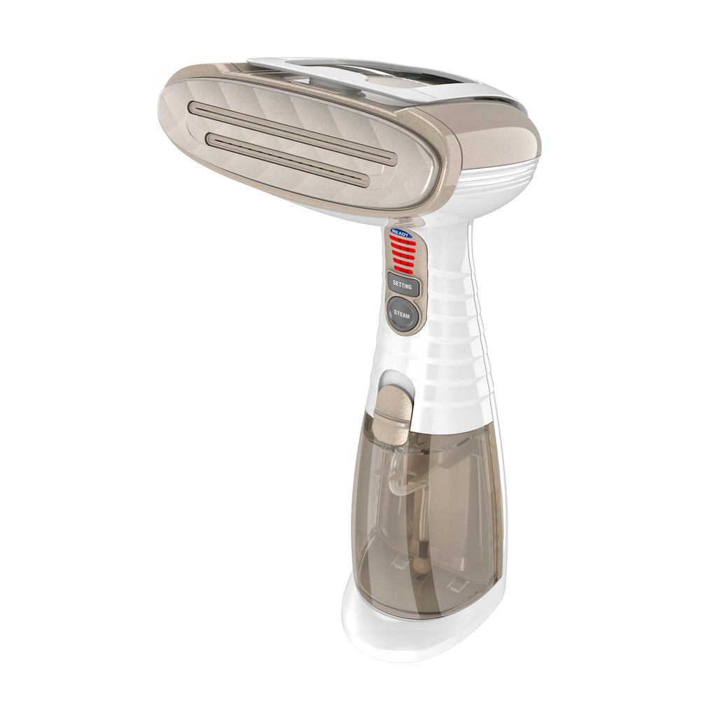 Conair Steamer for Clothes & Upholstery, Handheld, 3 Attachments, White