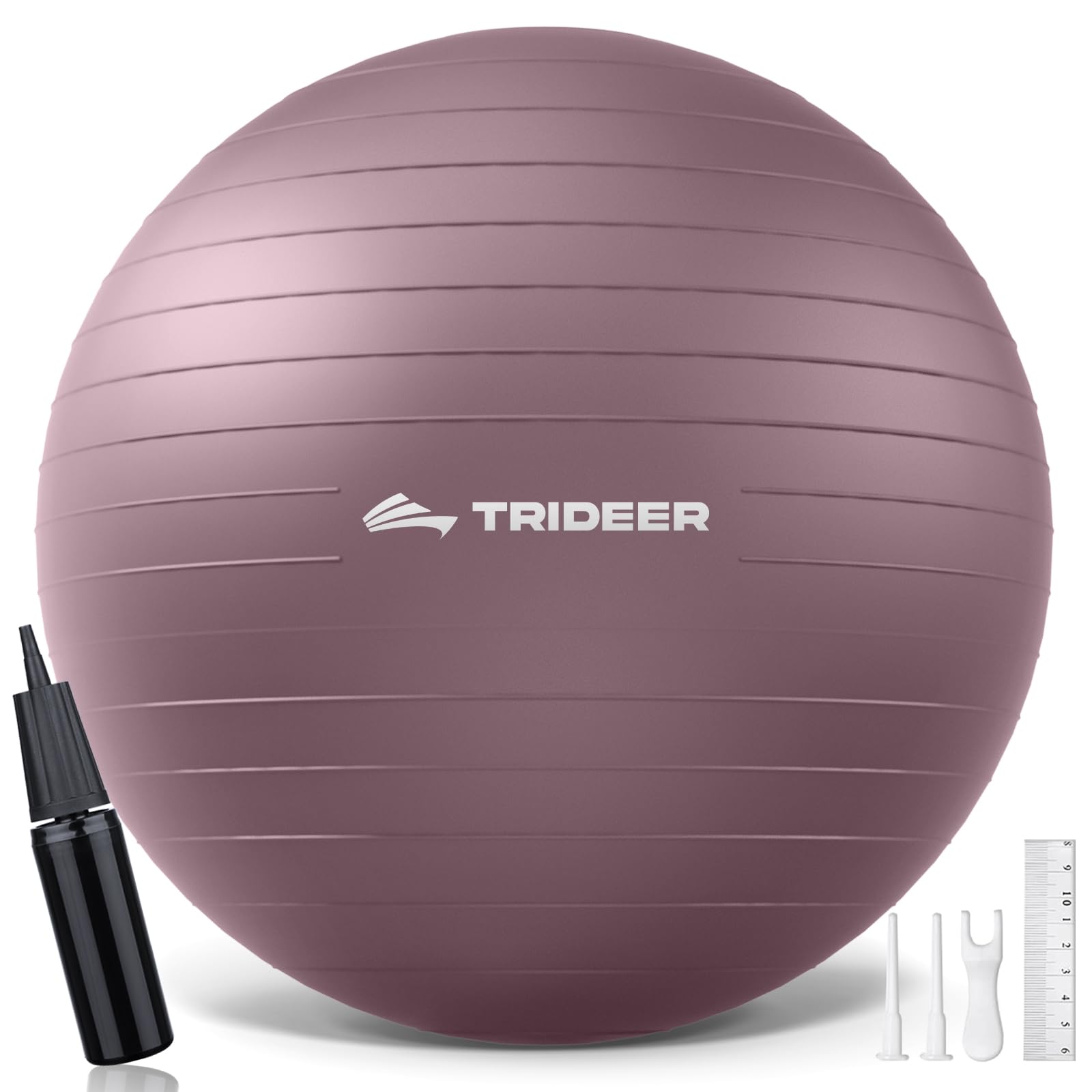 Trideer Exercise Ball Yoga Ball ��� Office Seating & Balance Ball Chair, Stability Ball for Pilates, Physical Therapy,Core Training & Balance Improvement & Stretching