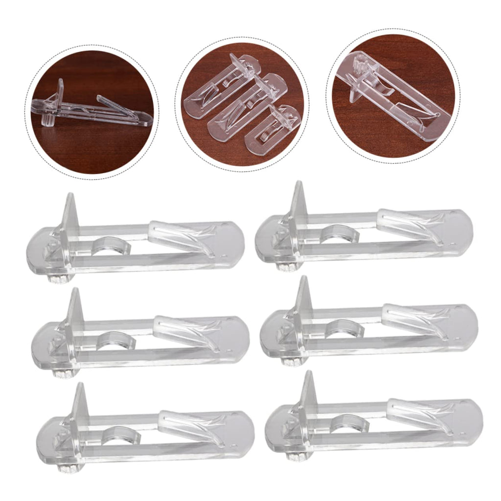 NULYLU 30pcs Plastic Shelf Support Pegs for Furniture Easy to Install Locking Shelf Pins for Cabinets Bookcases and Closets Sturdy and Clips