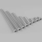 BNUOK 60pcs M3 x 60mm Hex Socket Head Cap Screws Bolts, 304 Stainless Steel 18-8, Allen Socket Drive,Bright Finish, Full Threads,with Hex Spanner