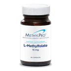 MethylPro L-Methylfolate 15 mg - Bioavailable Folate Supplement for Brain Health & Neurotransmitter Support - Vegetarian & Hypoallergenic - 90 Servings - 90 Count