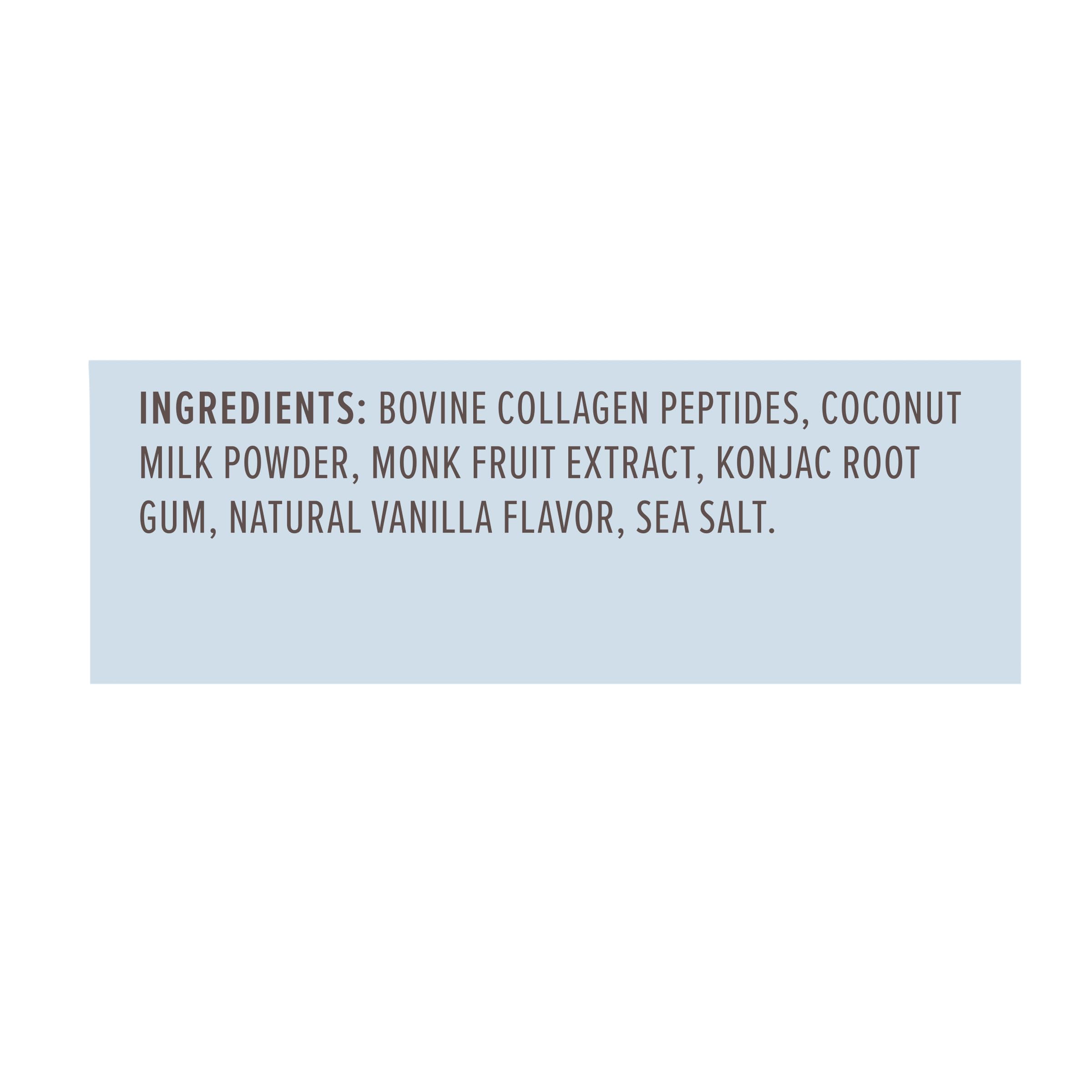 Primal Kitchen Vanilla Collagen Fuel® Drink Mix, Vanilla Coconut Collagen Peptides, No Dairy or Artificial Sweeteners, 20 Ounces