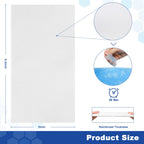 90 Pcs Commode Absorbent Pads for Bedside Toilet Chair Bucket, Commode Liners Pads, Disposable Bedside Commode Pads with Absorbent Gel, Portable Toilet Pads for Medical Care