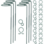 Plant Stake Support, Adjustable Height 16" or 30" for Garden Support Stake