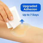 Niceful Hydrocolloid Bandages 4"x4" for Knee, Elbow, 10 Count