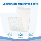 SUNKISS Trustplus Booster Pads 15" x 4", Extra Absorbency for Adult Incontinence Diapers/Underwears, Odor Control, 104 Count (4 Packs of 26)