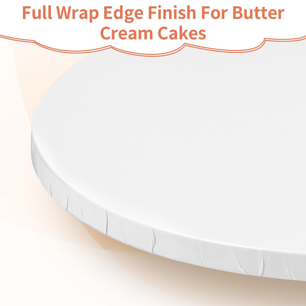 Cake Drums 12 Inch, 2 Pcs Sturdy 1/2 Inch Cake Base Cake Boards
