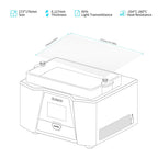 ELEGOO 3PCS PFA Release Liner Film for Saturn 2/8K/3/4/4 Ultra/4 Ultra 16K Resin 3D Printer 273x176mm, 0.127mm Thickness and 92% Light Transmittance
