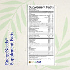 EnergyNeeds® 40 Active Ingredients Vitamin D, Vitamin B12, zinc, beta-Carotene