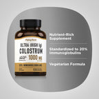 Piping Rock Colostrum Capsules 1000mg | 120 Pills