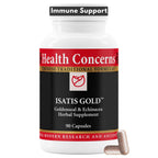 Health Concerns Isatis Gold - Immune System Support & Respiratory Tract Supplements - Echinacea, Platycodon, Goldenseal & Ligusticum Root Extract - 90 Capsules