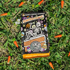 Bones Coffee Company Carrot Cake Flavored Coffee Beans, Whole Bean Coffee Medium Roast Low Acid, Carrot Cake Flavor (12 oz)