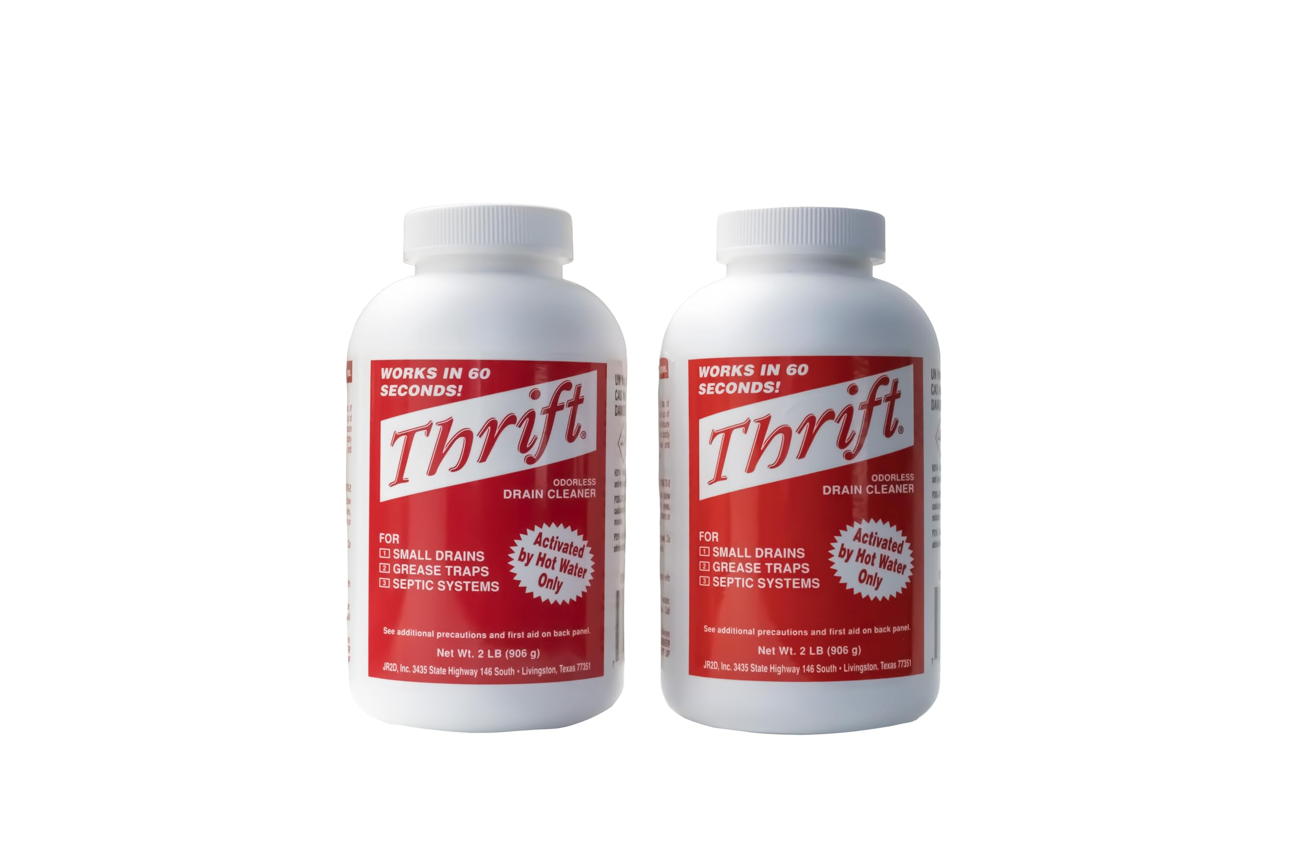 Thrift T-200 Drain Cleaner, 2-Pound by Thrift (Pack of 2)