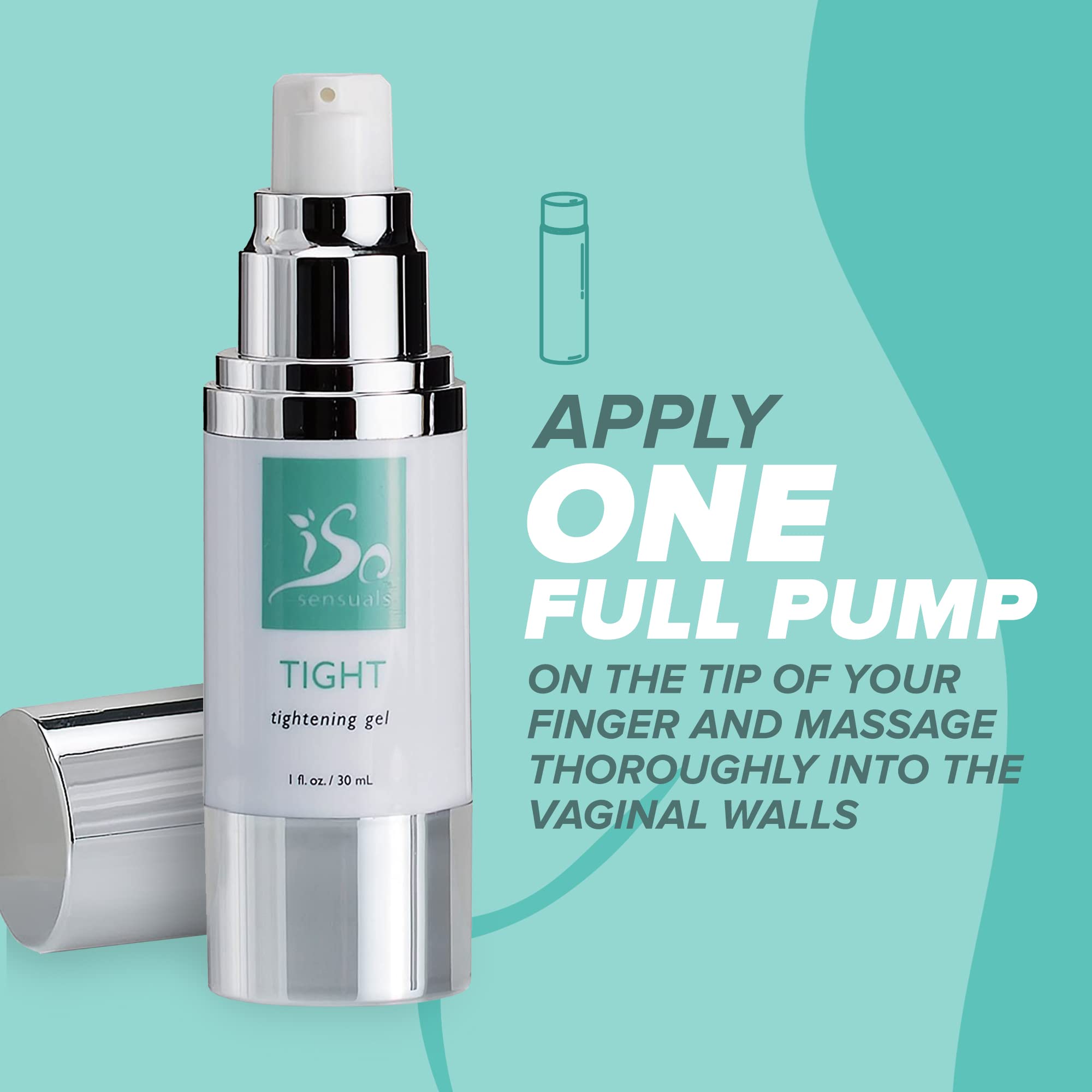IsoSensuals Tight | Vaginal Tightening Gel - 1 Bottle by IsoSensuals