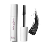 Rumi Cosmetiques VolumeCare+ Mascara For Mature Women - Extreme Length and Volume 2-in-1 Formula - No Clumps or Flaking, Long-Wearing, Hypoallergenic Mascara For Sensitive Eyes (Natural Black)