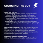 The Original Pool Bot™ Skimmer | Solar Surface Cleaner | Solar Pool Automatic Next Gen Avoidance System | All Day Runtime | Large Capacity Basket